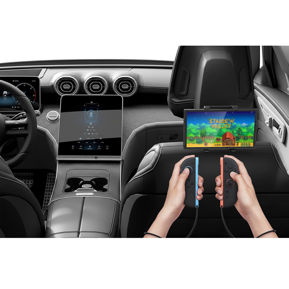 Gaming Console Stand - Tragbarer Konsolen-Universal-Autoständer für Switch 2/Switch/OLED, verstellbare