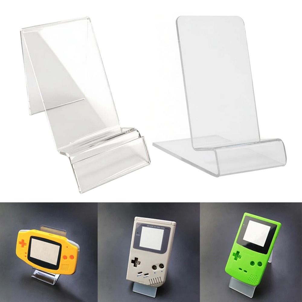 Gaming Console Stand - Acryl-Spielkonsolenhalterung Mehrzweck-Konsolen-Displayständer für Game Boy GB