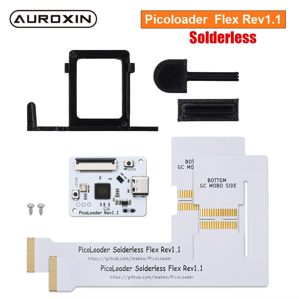 Gaming Console Stand - PicoLoader Flex Rev1.1 Lötfreies Kabel Open