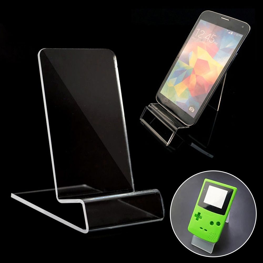 Gaming Console Stand - Acryl-Spielkonsolenhalterung Transparenter Konsolenständer für Game Boy