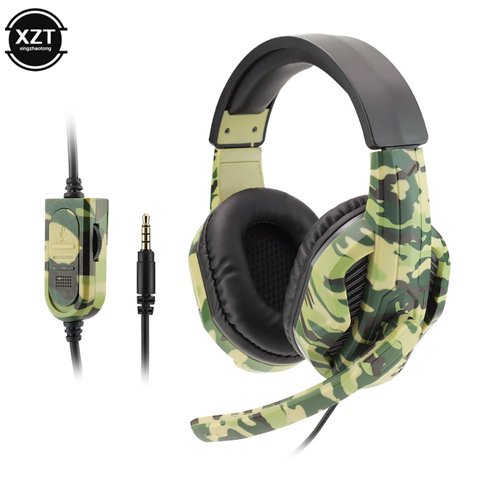 Gaming Console Xbox One - Camouflage Gaming Headset 3,5mm AUX Jack