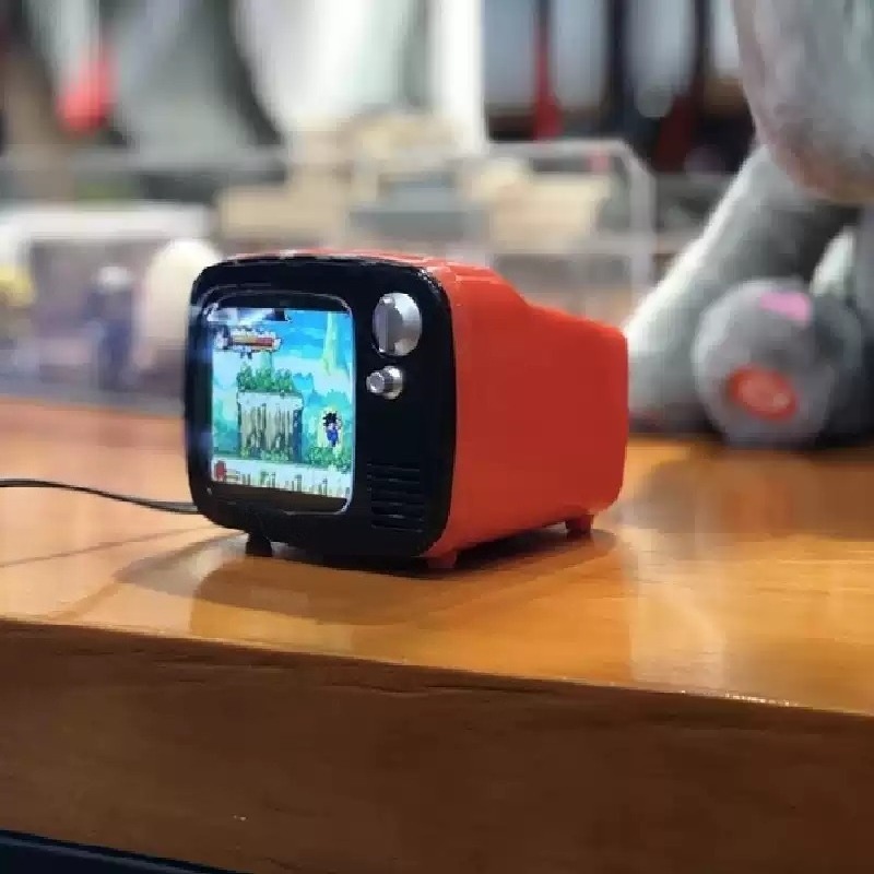 Gaming Console For Tv - Intelligente Mini-TV-Spielkonsole mit Doppelfunktion zum Video-Schauen