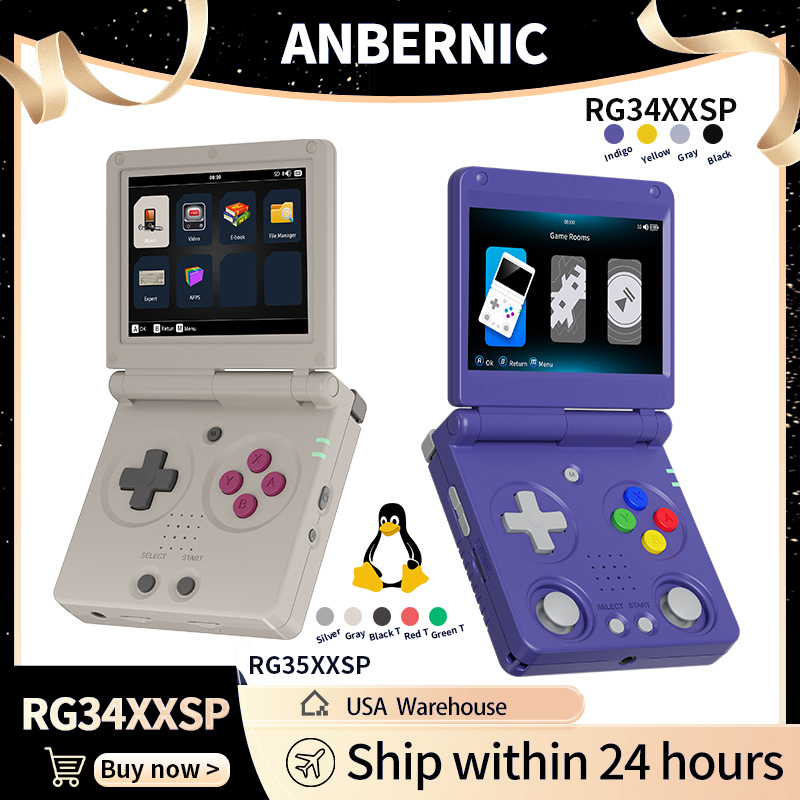 Anbernic RG34XXSP RG35XXSP Fli – Gaming Console Chinese Bewertung und Preis