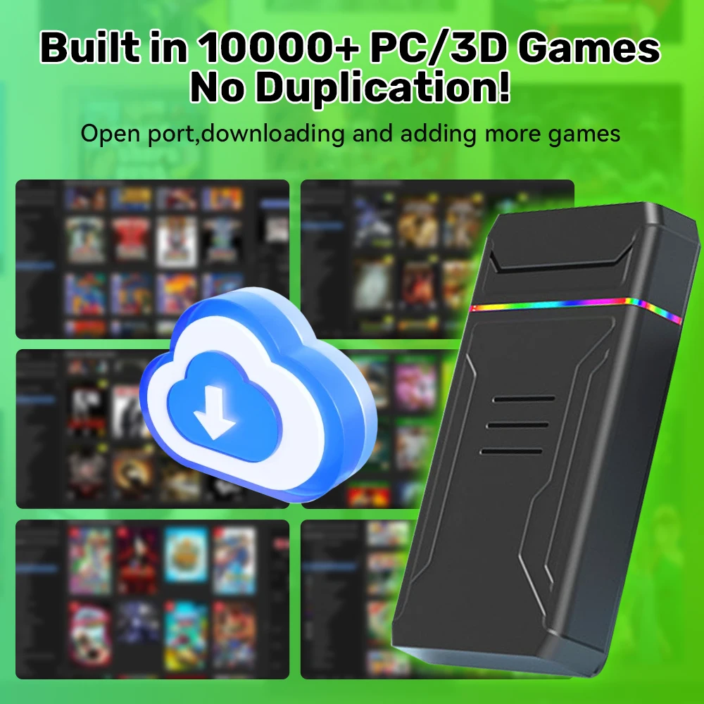 3TB Launchbox Tragbare Gaming- – Gaming Console Chinese Bewertung und Preis