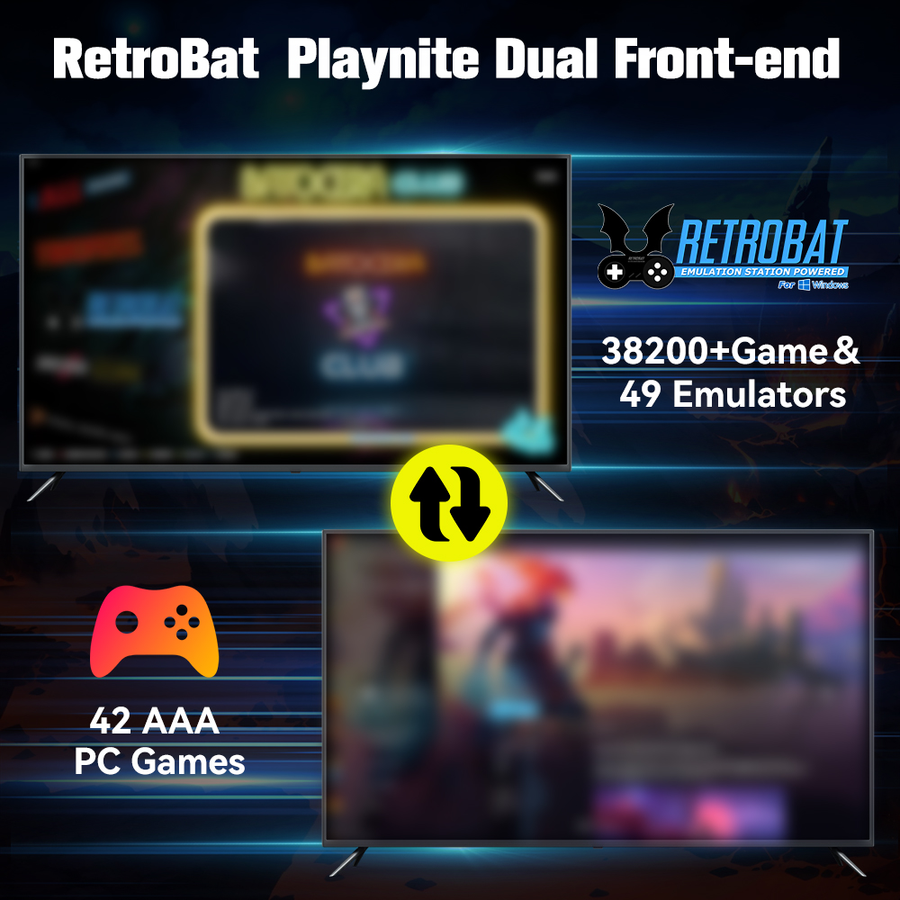 Retrobat&Playnite System HDD R – Gaming Console Chinese Bewertung und Preis